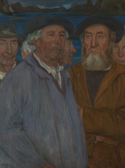 Fishermen by Leon Hirszenberg